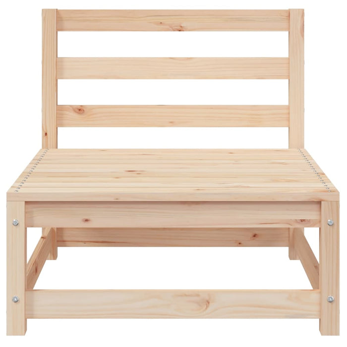Set mobilier de grădină cu perne, 2 piese, lemn masiv de pin - WALTI WALTI
