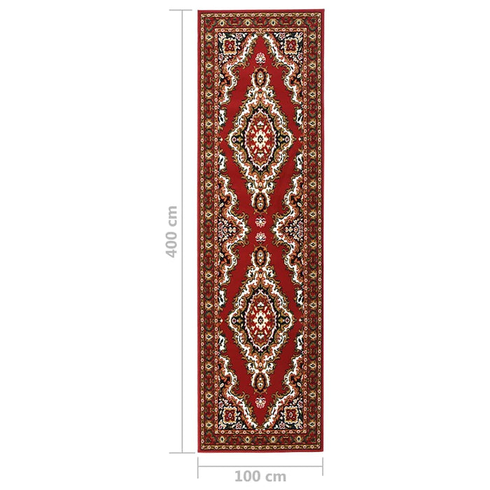 Covor traversă BCF, roșu oriental, 100x400 cm WALTI