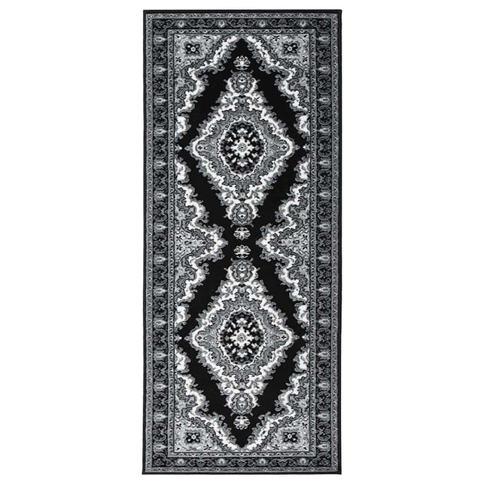 Covor traversă BCF, negru, 100x250 cm WALTI