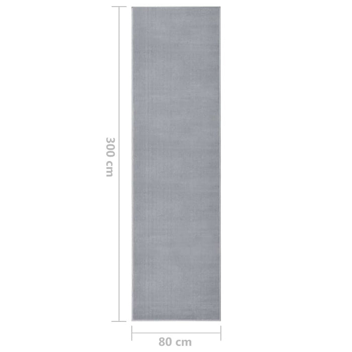 Covor traversă BCF, gri, 80x300 cm WALTI