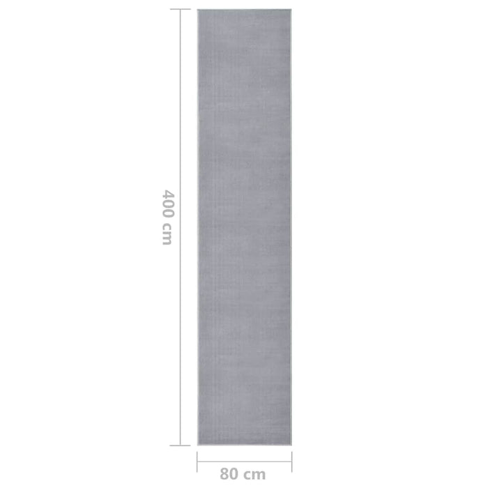 Covor traversă BCF, gri, 80x400 cm WALTI