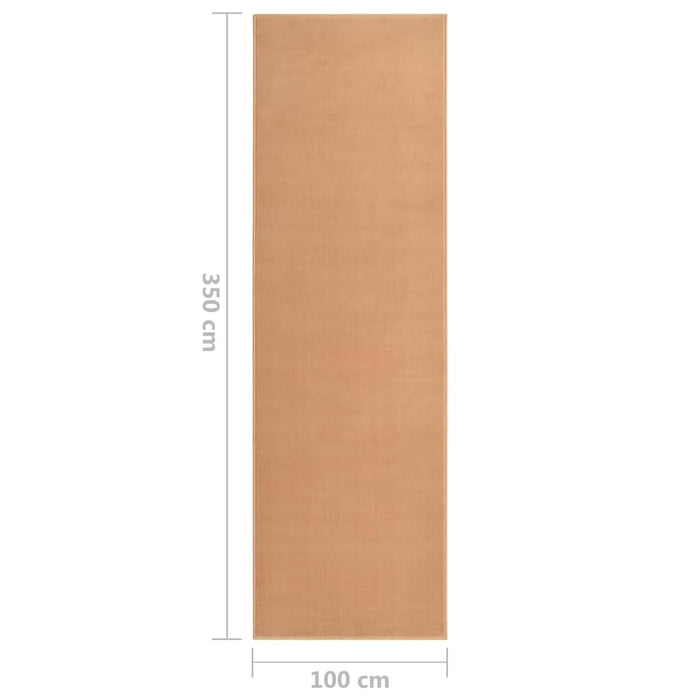 Covor traversă, bej, 100x350 cm, BCF WALTI