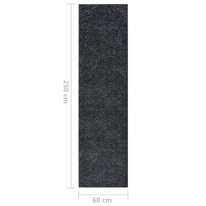 Covor traversă, antracit, 60x250 cm, BCF WALTI