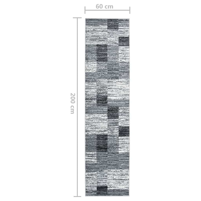Covor traversă, gri, 60x150 cm, BCF WALTI