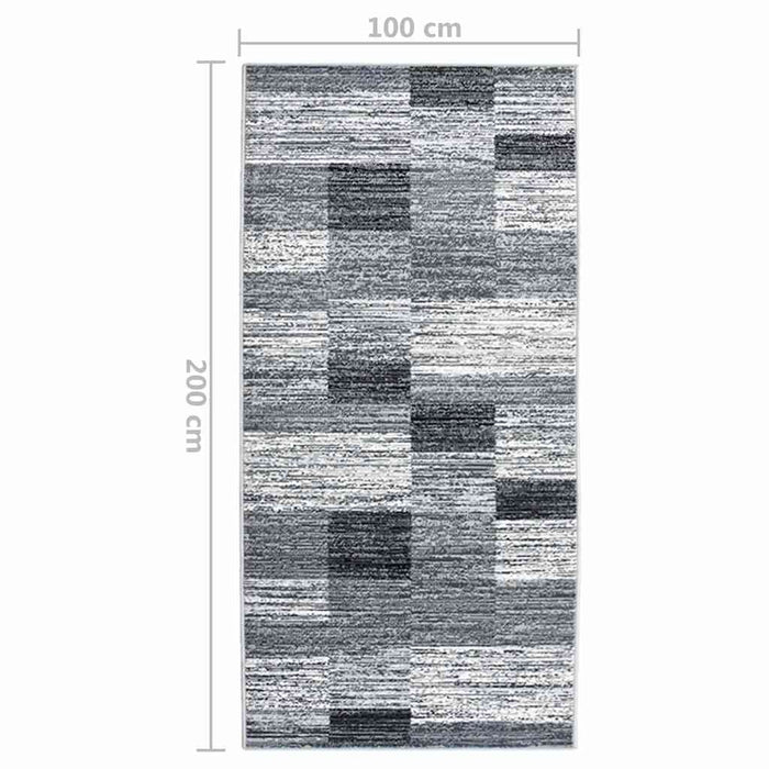 Covor traversă, gri, 100x200 cm, BCF WALTI