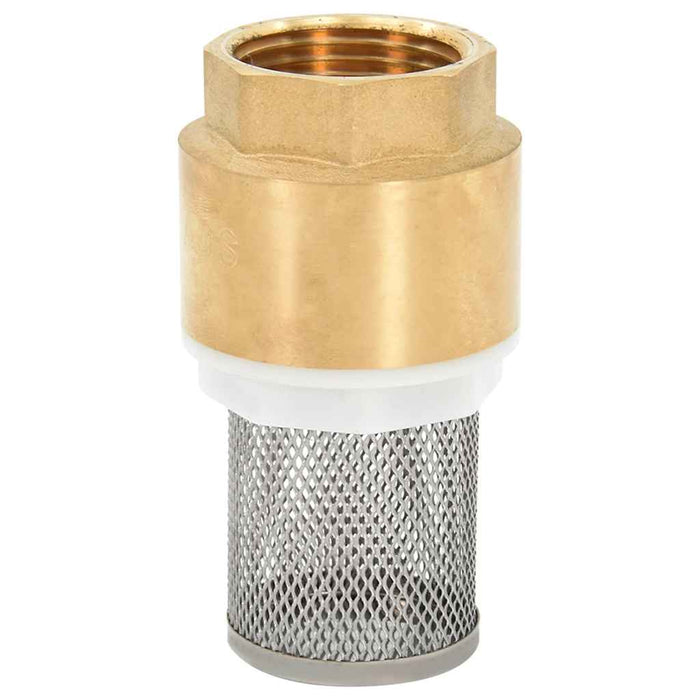 Furtun de aspirație cu racorduri din alamă, verde 1,1" 20 m PVC - WALTI WALTI