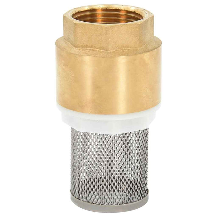 Furtun de aspirație cu racorduri din alamă, verde 1,1" 25 m PVC - WALTI WALTI