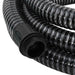 Furtun de aspirație cu racorduri din alamă, negru 1,1" 3 m, PVC - WALTI WALTI