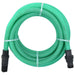Furtun de aspirație cu racorduri din PVC, verde 1" 10 m, PVC - WALTI WALTI