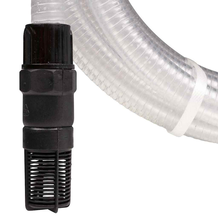 Furtun de aspirație cu conectori PVC transparent 1" 10 m PVC - WALTI WALTI