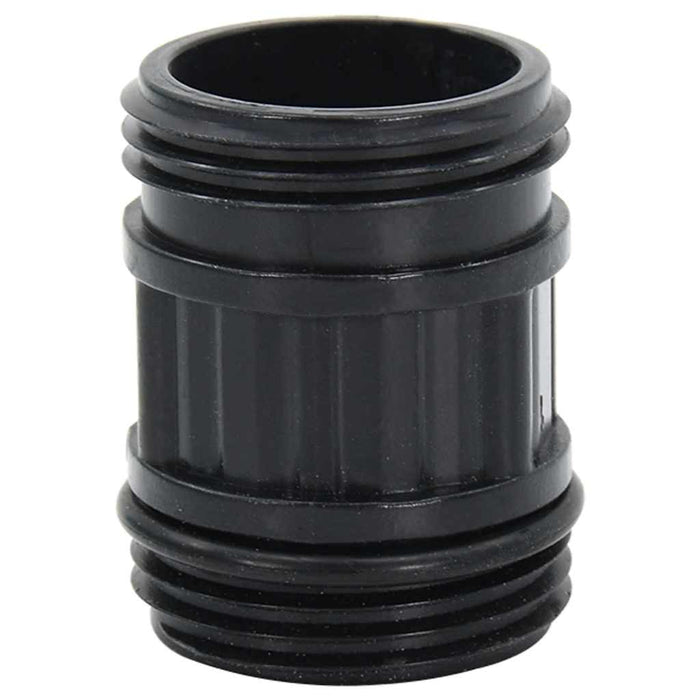 Furtun de aspirație cu racorduri din PVC, negru 1" 4 m, PVC - WALTI WALTI