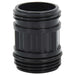 Furtun de aspirație cu racorduri din PVC, negru 1" 10 m, PVC - WALTI WALTI