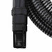 Furtun de aspirație cu racorduri din PVC, negru 1" 10 m, PVC - WALTI WALTI