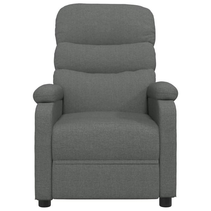 Fotoliu de masaj electric rabatabil, gri închis, textil - WALTI WALTI