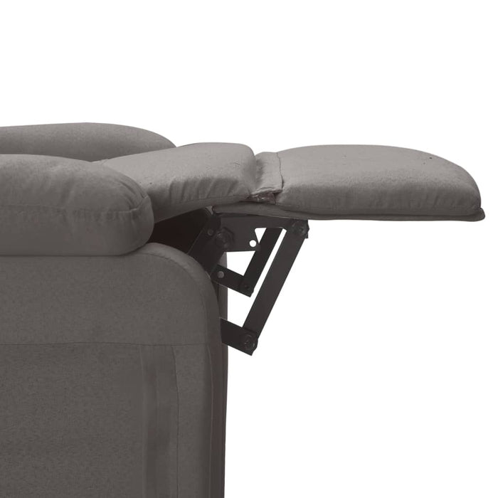 Fotoliu de masaj electric rabatabil, gri închis, textil - WALTI WALTI