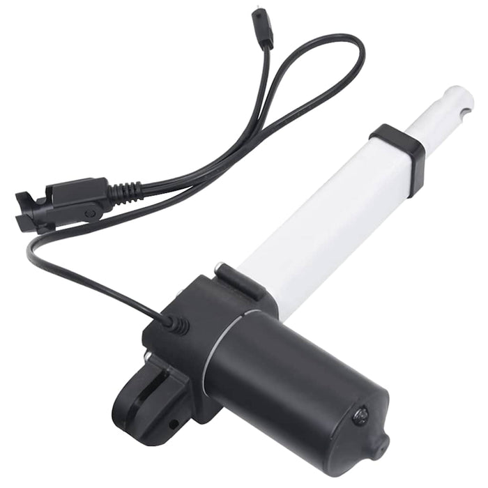 Fotoliu rabatabil electric, maro, piele ecologică WALTI