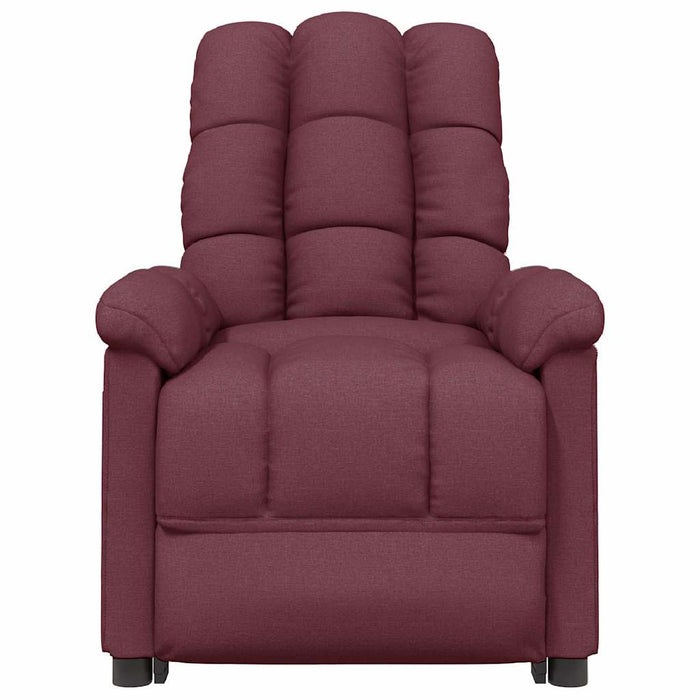 Fotoliu rabatabil electric, violet, material textil WALTI