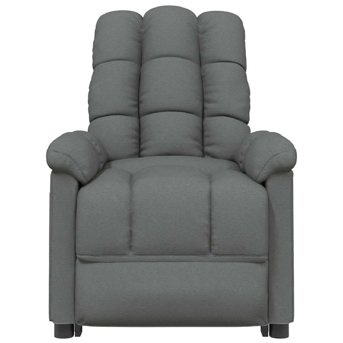Fotoliu de masaj electric rabatabil, gri închis, textil - WALTI WALTI