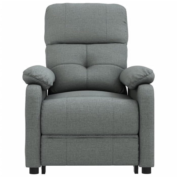 Fotoliu de masaj electric rabatabil, gri închis, textil - WALTI WALTI