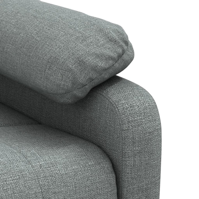 Fotoliu de masaj electric rabatabil, gri închis, textil - WALTI WALTI
