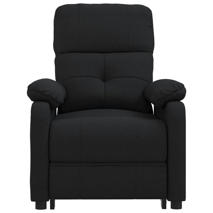 Fotoliu de masaj electric rabatabil, negru, textil - WALTI WALTI