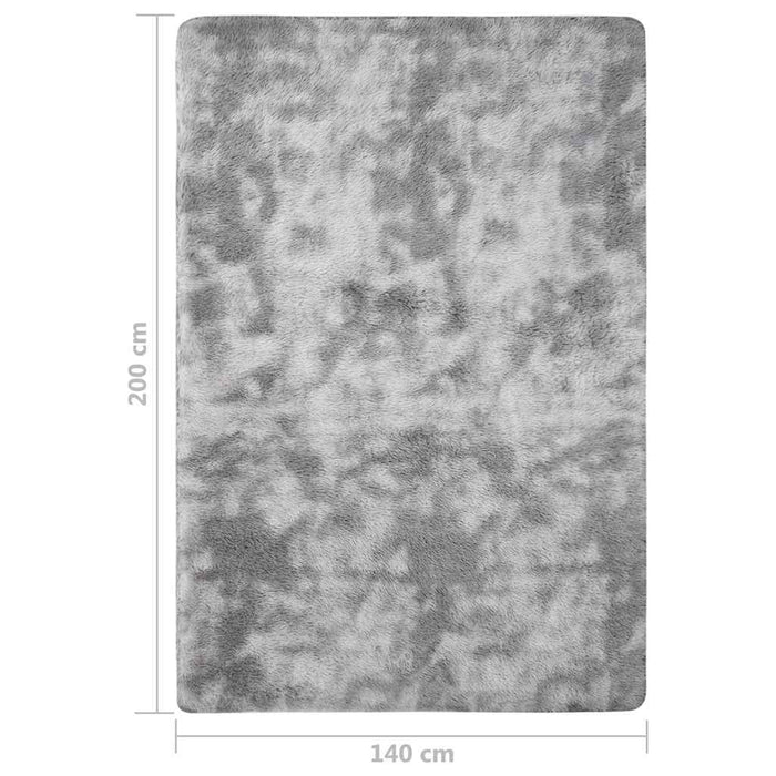 Covor cu fir lung, gri, 200x140 cm WALTI