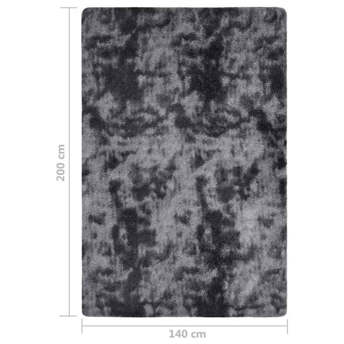 Covor cu fir lung, antracit, 200x140 cm WALTI