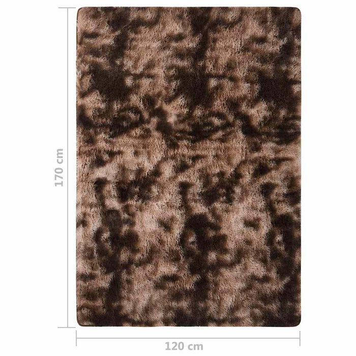 Covor cu fir lung, gri taupe, 170x120 cm WALTI