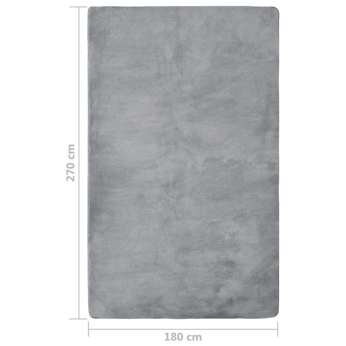 Covor teddy, gri, 270x180 cm WALTI