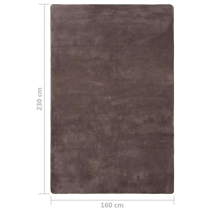 Covor teddy, gri taupe, 230x160 cm WALTI