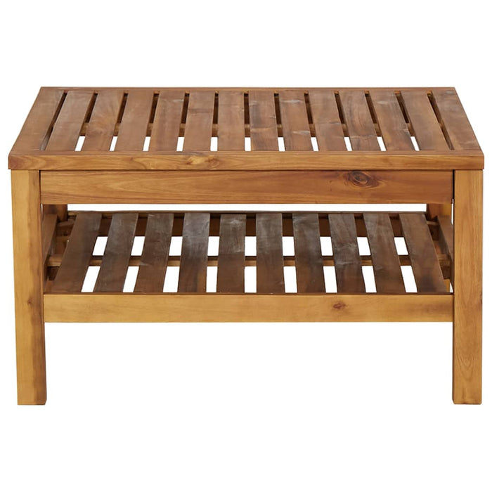 Set canapea de grădină, 2 piese, perne gri închis, lemn acacia - WALTI WALTI