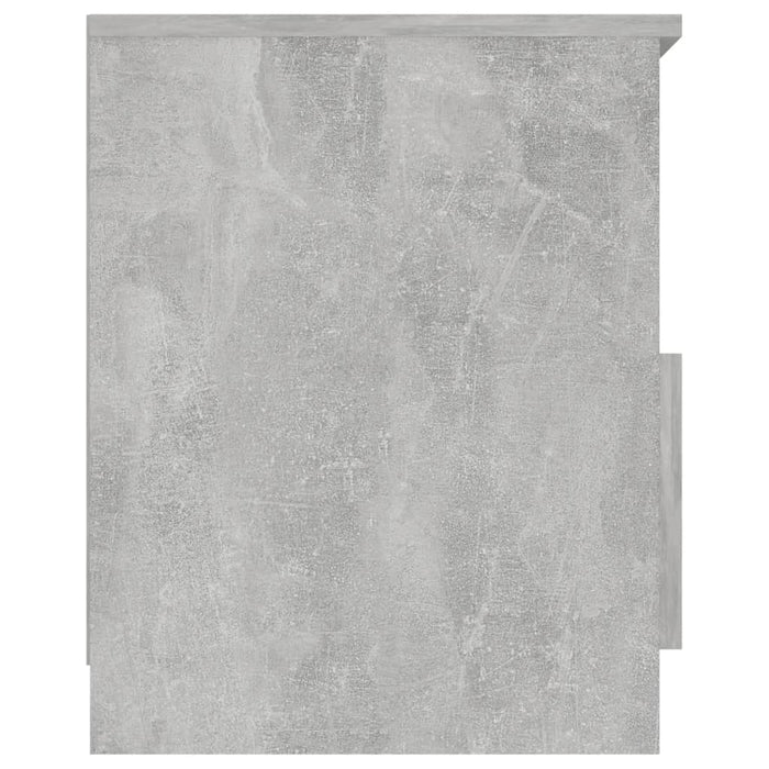 Noptiere, 2 buc., gri beton, 40x40x50 cm, PAL - WALTI WALTI