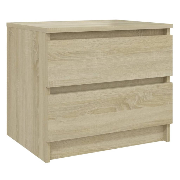Noptiere, 2 buc., stejar sonoma, 50x39x43,5 cm, PAL WALTI