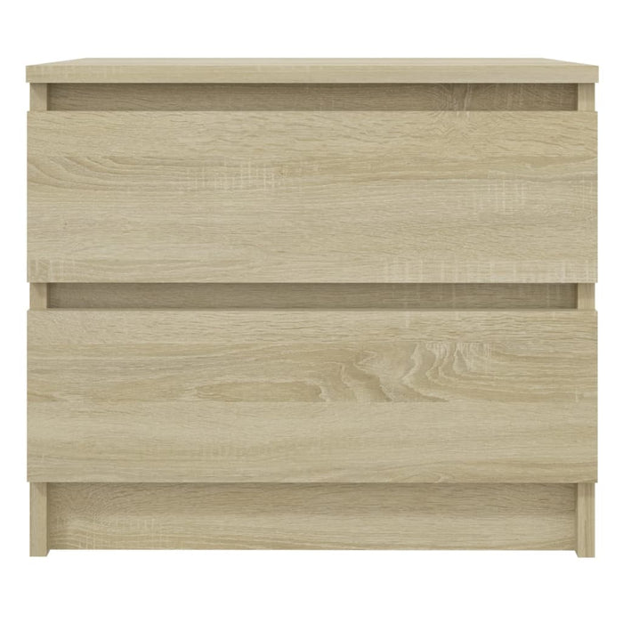Noptiere, 2 buc., stejar sonoma, 50x39x43,5 cm, PAL WALTI
