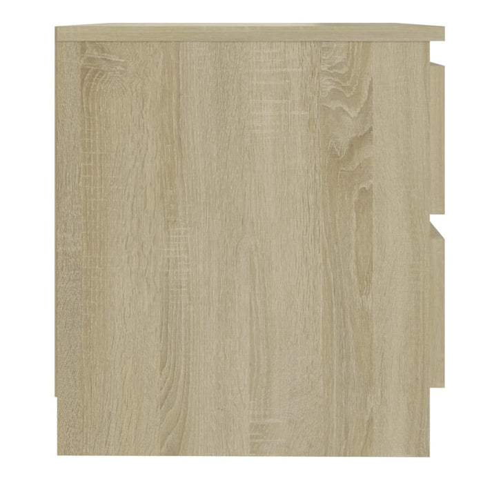 Noptiere, 2 buc., stejar sonoma, 50x39x43,5 cm, PAL WALTI