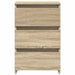 Noptiere, 2 buc., stejar sonoma, 40x35x62,5 cm, lemn compozit - WALTI WALTI