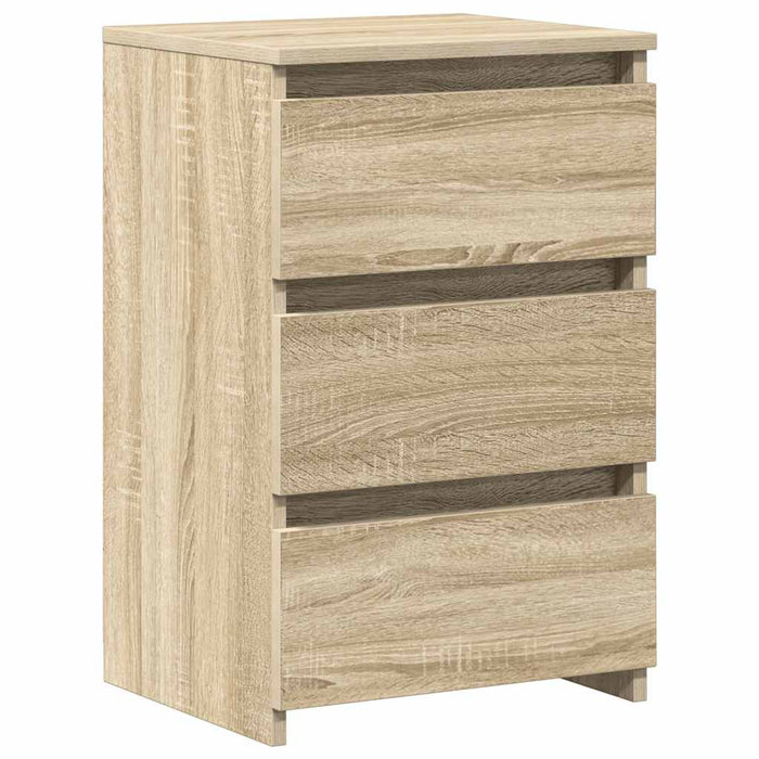 Noptiere, 2 buc., stejar sonoma, 40x35x62,5 cm, lemn compozit - WALTI WALTI