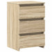 Noptiere, 2 buc., stejar sonoma, 40x35x62,5 cm, lemn compozit - WALTI WALTI
