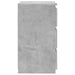 Noptieră, gri beton, 40x35x62,5 cm, lemn compozit - WALTI WALTI