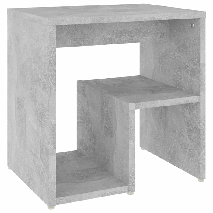 Noptieră, gri beton, 40x30x40 cm, PAL - WALTI WALTI