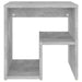 Noptiere, 2 buc., gri beton, 40x30x40 cm, PAL - WALTI WALTI