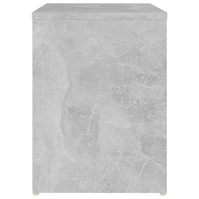 Noptiere, 2 buc., gri beton, 40x30x40 cm, PAL - WALTI WALTI