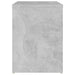 Noptiere, 2 buc., gri beton, 40x30x40 cm, PAL - WALTI WALTI