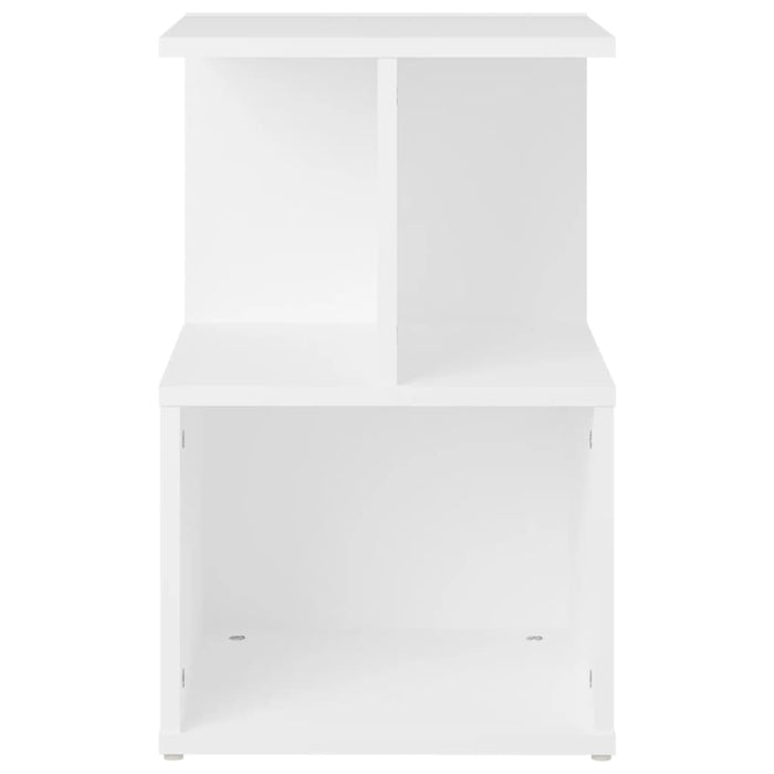 Noptiere, 2 buc., alb, 35x35x55 cm, PAL - WALTI WALTI