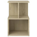 Noptiere, 2 buc., stejar sonoma, 35x35x55 cm, lemn prelucrat - WALTI WALTI