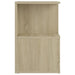 Noptiere, 2 buc., stejar sonoma, 35x35x55 cm, lemn prelucrat - WALTI WALTI