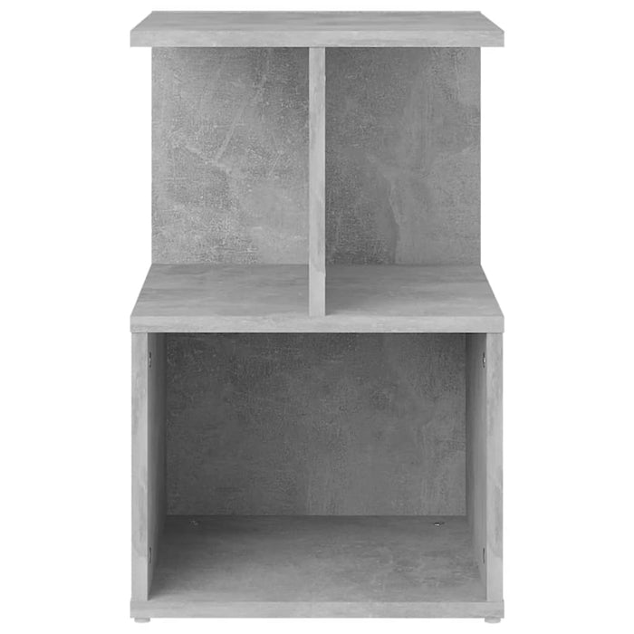 Noptieră, gri beton, 35x35x55 cm, PAL - WALTI WALTI
