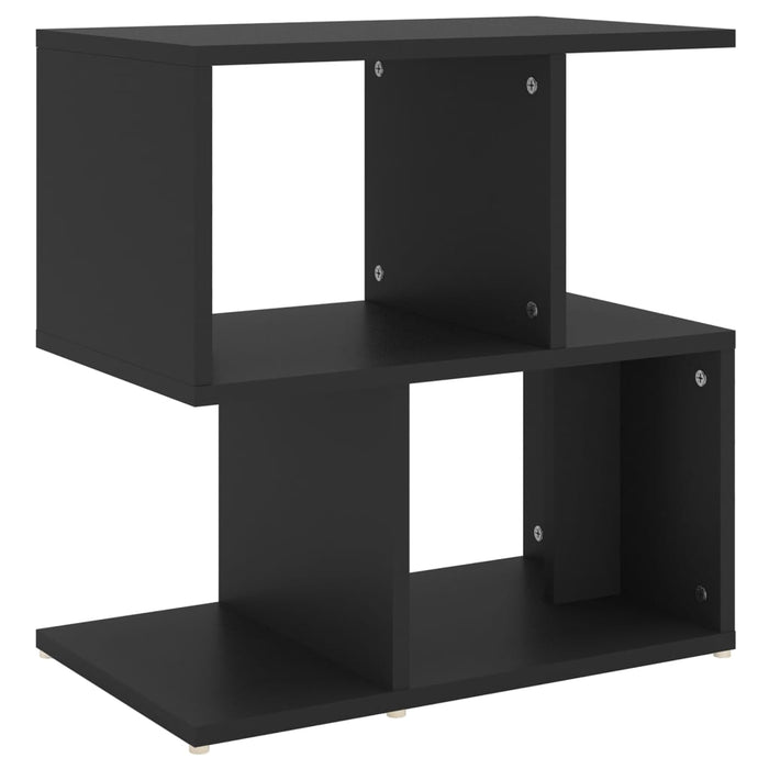Dulap lateral, negru, 50x30x51,5 cm, PAL - WALTI WALTI