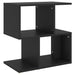 Dulap lateral, negru, 50x30x51,5 cm, PAL - WALTI WALTI
