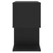 Dulap lateral, negru, 50x30x51,5 cm, PAL - WALTI WALTI